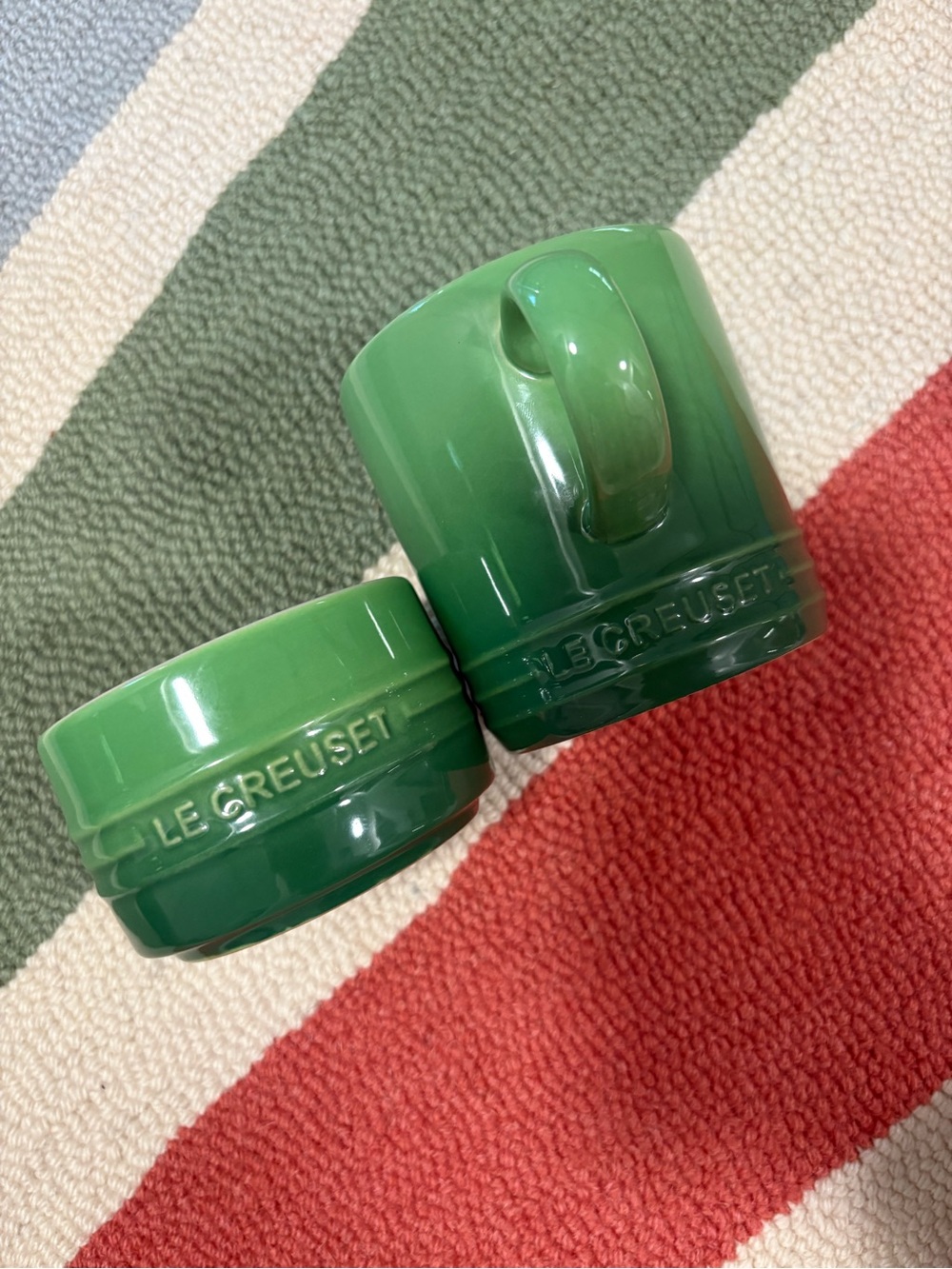 Le Creuset 350ml mug & ramekin set Bamboo Green